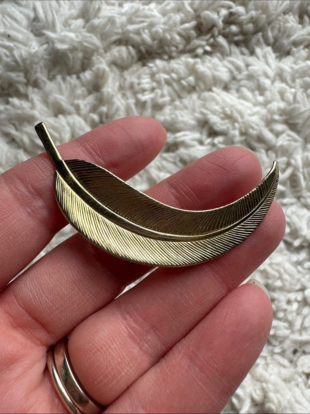 Vintage Leaf Brooch